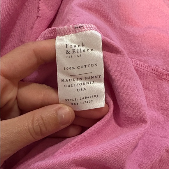 Frank & Eileen Harper Perfect Tee Madi Dress in Pink Lemonade SZ S VGUC - Picture 5 of 7